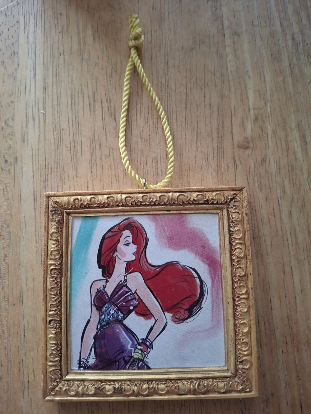 Disney Designer Collection Ariel Frame Ornament